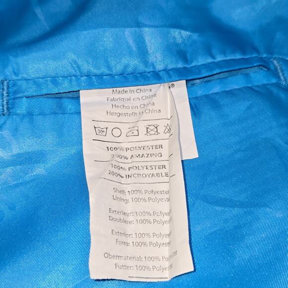 OppoSuits Mens US42 Beach Party Neon Print Blazer Jacket EU52 Summer Novelty AOP - Picture 16 of 16